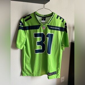 Nike Color Rush Green Seahawks Jersey